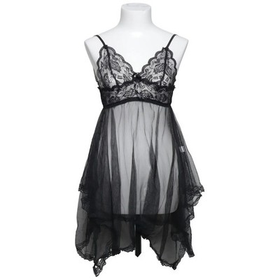 Penthouse, Negligé, Größe: L/XL, Naughty doll, Schwarz, Elasthan/Polyester #kw7