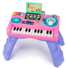 Fisher-Price Laugh and Learn Baby and Toddler Toy Mix and Learn DJ Table Musi