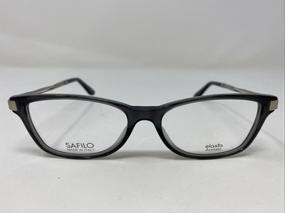 SAFILO ELASTA Italy SA 6049 XP9 50-16-135 Gray Full Rim Eyeglasses Frame I787