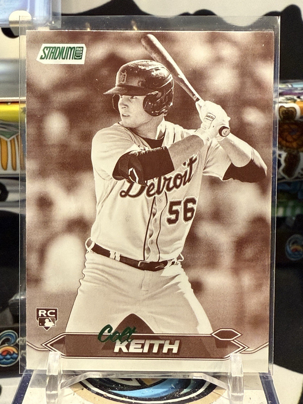 2024 TOPPS STADIUM CLUB COLT KEITH (RC) #36 SEPIA FOIL PARALLEL EC 13B