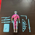 Vintage 1993 Hasbro GI Joe ARAH Cobra Night Creeper (V2) Figure Ninja Force YF