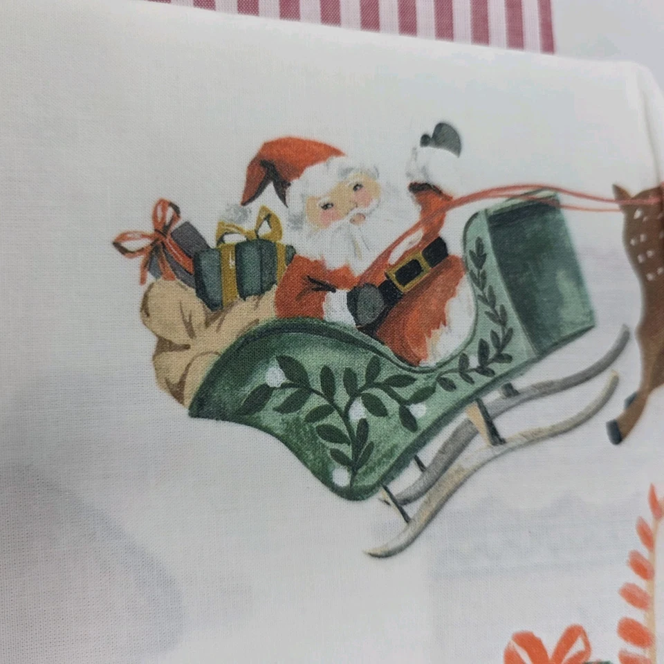 Pottery Barn Kids Gingerbread Tablecloth 70x90 NEW Christmas - Image 3 of 3