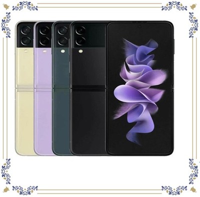 Factory Unlocked Samsung Galaxy Z Flip 3 5G SM-F711B 256GB CellPhone OPEN BOX A+