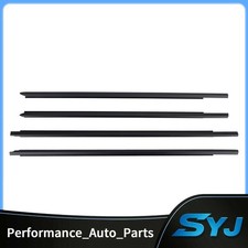 4pcs Outer Door Belt Molding For Dodge Ram 150025003500 55112376ah 55372138ah