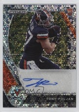 2021 Panini Prizm Draft Picks Circles Tony Poljan #DPA-TOP Auto 2k3