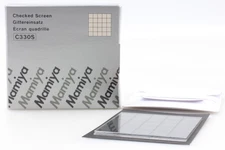 [Unused in Box] Rare Mamiya C330S Focusing Screen Checked Grid Screen From JAPAN