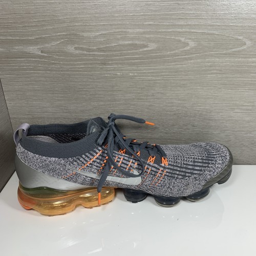 Nike Air VaporMax Flyknit 3 Atmosphere Gris Naranja AJ6900-024 Hombres Talla 14 - Imagen 5 de 12