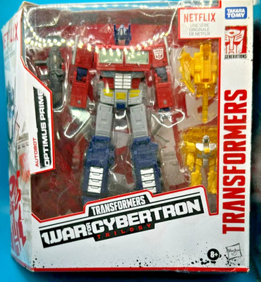 Takara Tomy OPTIMUS PRIME Transformers Generations WFC-01 with Enerax Sheeldron
