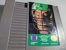 Tecmo Bowl (NES, Nintendo Entertainment System) Tested Working Authentic