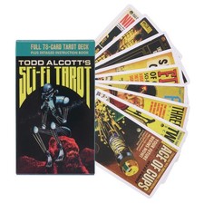 Sci-Fi Tarot Cards 78 Oracle Cards Fortune Telling Toys Science