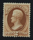 CKStamps: US Stamps Collection Scott#146 2c Jackson Unused Regum