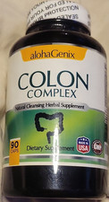 alohaGenix Colon Complex Cleansing Herbal Supplement 90 Capsules Made in USA GMP