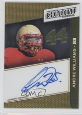 2014 Press Pass Showbound Gold Andre Williams #SB-AW Auto 0v1