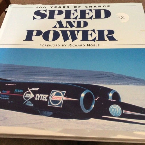 Speed And Power: 100 Years of Change, Hardback Book, Cars, Formula 1