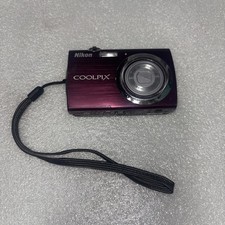 Nikon COOLPIX S230 10.0MP Digital Camera - Plum Sold As Parts See Description