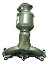 Catalytic Converter With Integrated Exhaust Manifold Fits 2001 Hyundai Santa Fe