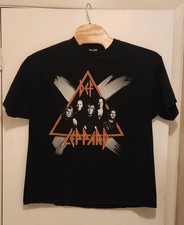 2003 Def Leppard X/Ten Short Sleeve Concert Tour Shirt Size XL