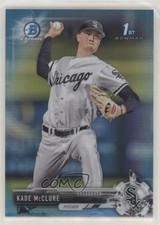 2017 Bowman Draft Chrome Sky Blue Refractor 193/399 Kade McClure #BDC-173 s3g