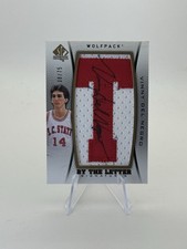 2012-13 SP Authentic By the Letter Signatures /75 Vinny Del Negro NC STATE AUTO