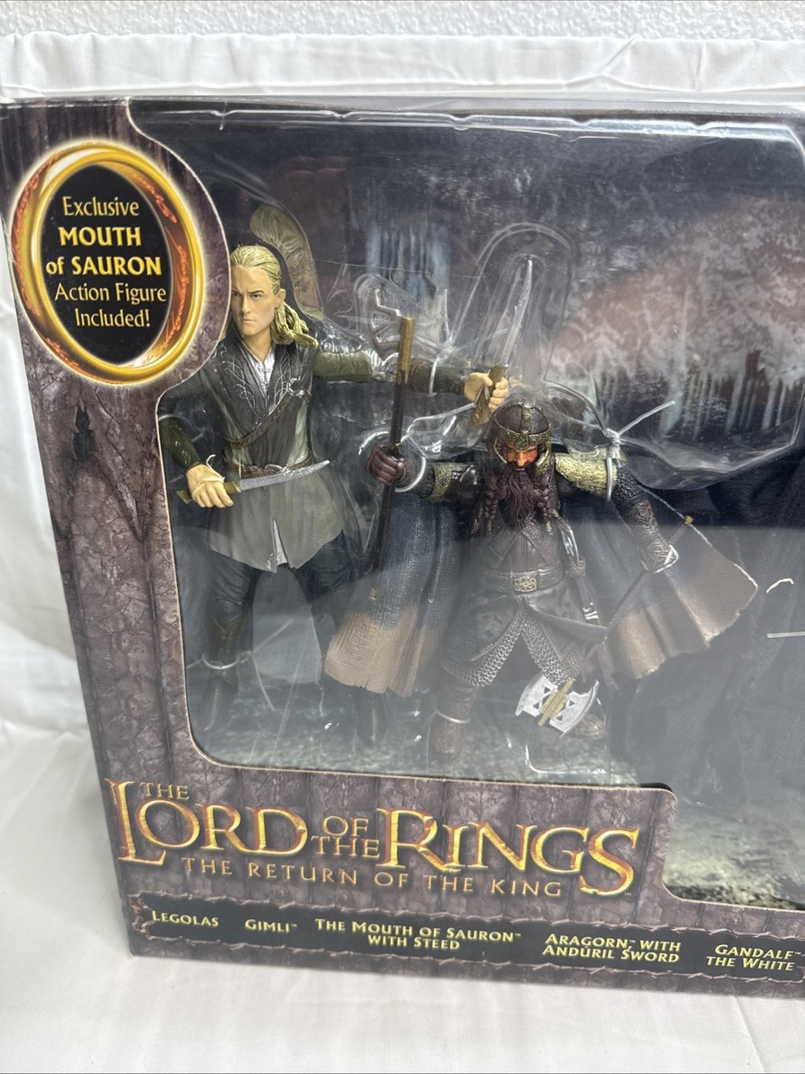 LOTR Return of The King Black Gate of Mordor 5-Figure Gift Pack