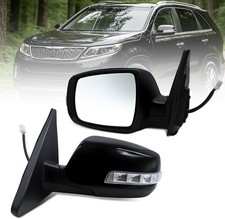 Left Driver Side Mirror Assembly Compatible with Sorent 2011-2015 with Heated
