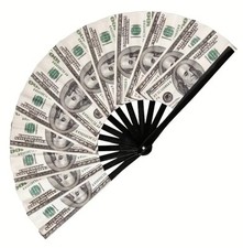 Large Folding Fan Click Clack - Boots On The Ground