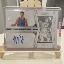2022-23 Panini National Treasures National Archives Ink Michael Porter Jr. /75