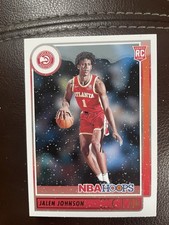 2021-22 NBA Hoops Winter Jalen Johnson Rookie Card
