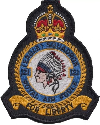 133 Eagle Squadron Royal Air Force Embroidered Patch Badge - LAST FEW