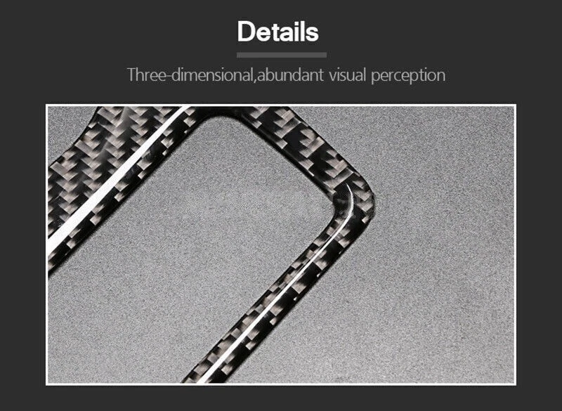 Для Audi A5 S5 консоль из углеродного волокна держатель чашки воды панель отделка чехол 2008-2016 - Изображение 2 из 4