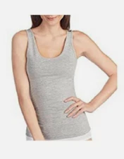 JANE BLEECKER  WOMEN'S Reversible Stretch Tank 1 ONLY  (BLACK/GRAY M)NWOT