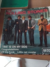 The Rolling Stones 45T EP vinyle Time Is On My Side / Congratulations ACEM 3-65
