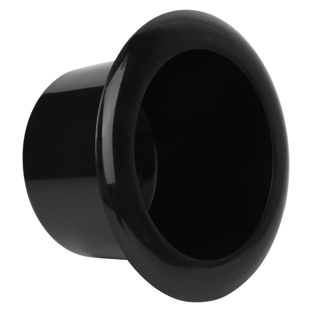 4Pcs Black Glossy ABS Plastic Cup Holder Stand For Car Interior Decoration New