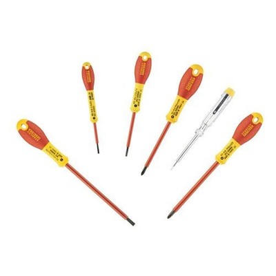 STANLEY FatMax VDE Insulated Screwdriver Set, 6 Piece STA065441