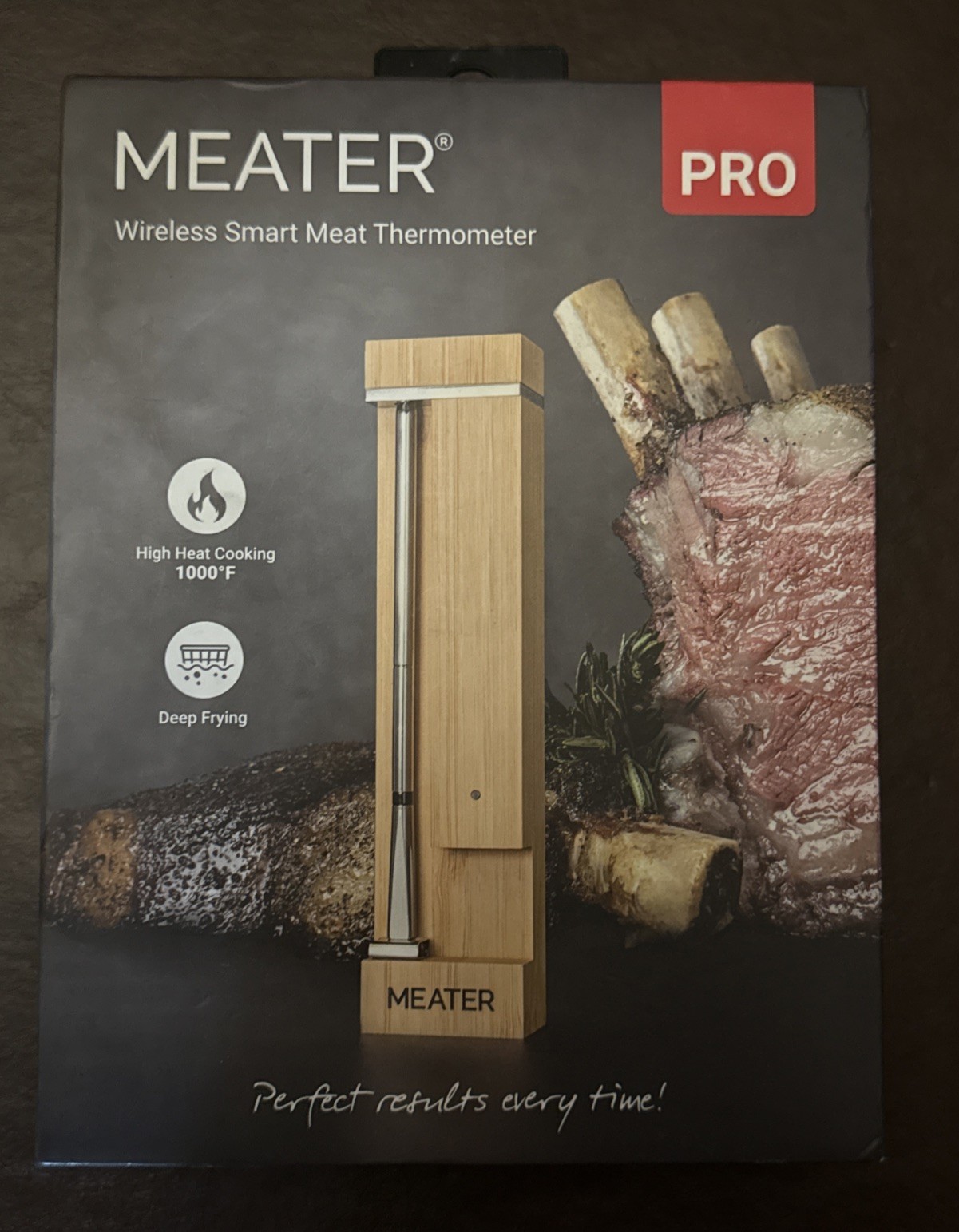 MEATER Pro Smart Wireless Meat Thermometer 1000°F Long Range BBQ