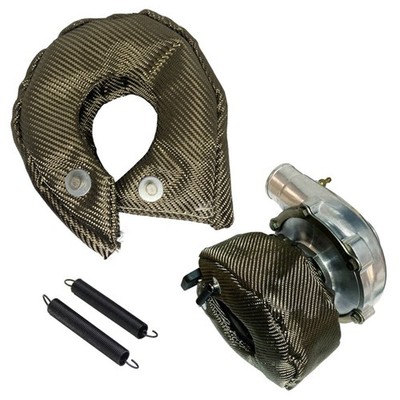 T6 Turbo Blanket Titanium Turbocharger Heat Shield Fiberglass Cover Turbo Charge