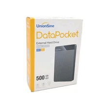 UnionSine DataPocket HD2510 500GB Black External Hard Drive