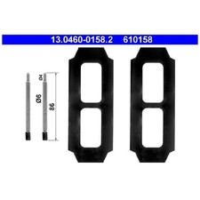 Zubeh&ouml;rsatz Bremsbel&auml;ge f&uuml;r Mercedes G-Klasse W460 W461 W463 T1 601 602 | 240
