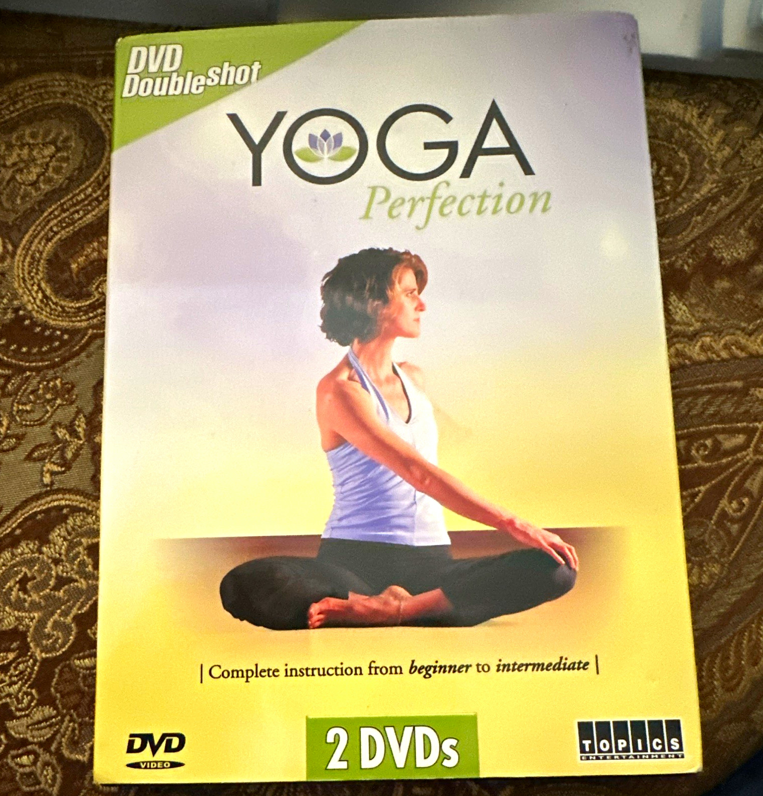 TOPICS Entertainment Yoga Perfection DVD 2-Disc Set (Double Shot) only 1 of 2