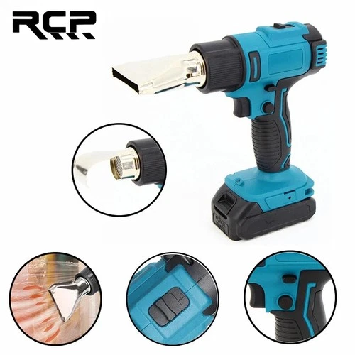 RCP Cordless Electric Heat Gun Welding Gun Hot Air Gun for Makita 18V Battery