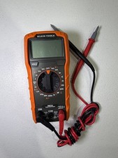 Klein Tools MM320 Tested Electrical Voltage Tester Digital Multimeter w/ Probes