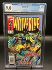 Wolverine #69 (Marvel Comics May 1993) Newsstand CGC Graded 9.0 White Pages
