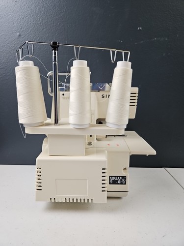 Singer QuantumLock 5 Alimentación Diferencial Modelo Serie 14U 10 Puntadas Overlock - Imagen 8 de 11