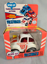 Vintage RARE 70 s VW Wolkswagen Beetle Rescue Car Wind UP Hong Kong NOS