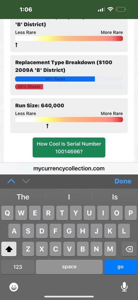 100 Dollars Star Note Rare On Start Look Up 2009a Lb10014696* - Image 2 of 4