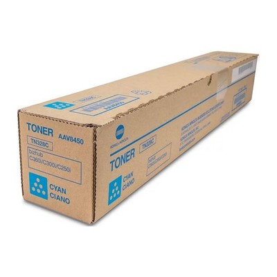 Original Konica Minolta TN328C Tonerkartusche Cyan (AAV8450)