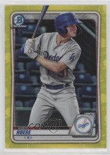 2020 Bowman Chrome Prospects Yellow Refractor 13/75 Kody Hoese #BCP-4 17lu