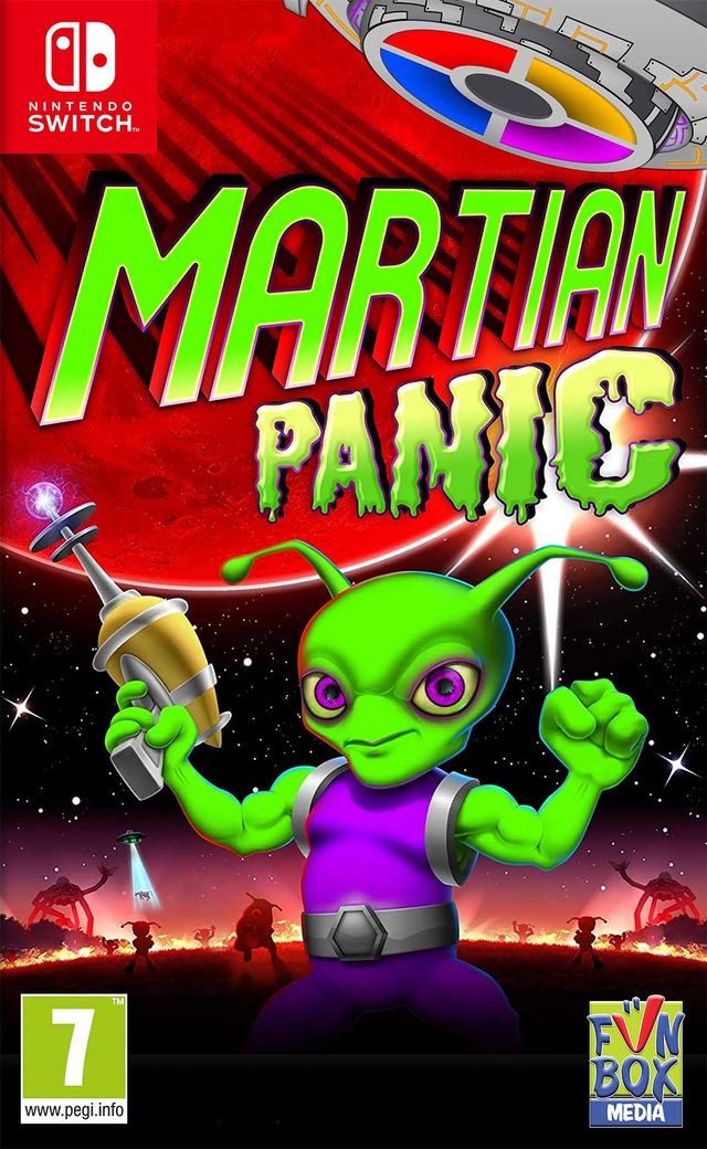 Martian Panic Nintendo Switch BRAND NEW & SEALED Free Postage