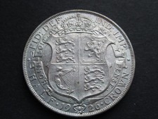 1926 Silver George V Half Crown Nice Collectable Condition 2/6 Extremely Fine EF