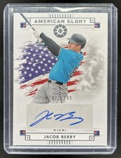 2024 Panini Boys of Summer Jacob Berry American Glory Signatures Auto #/149